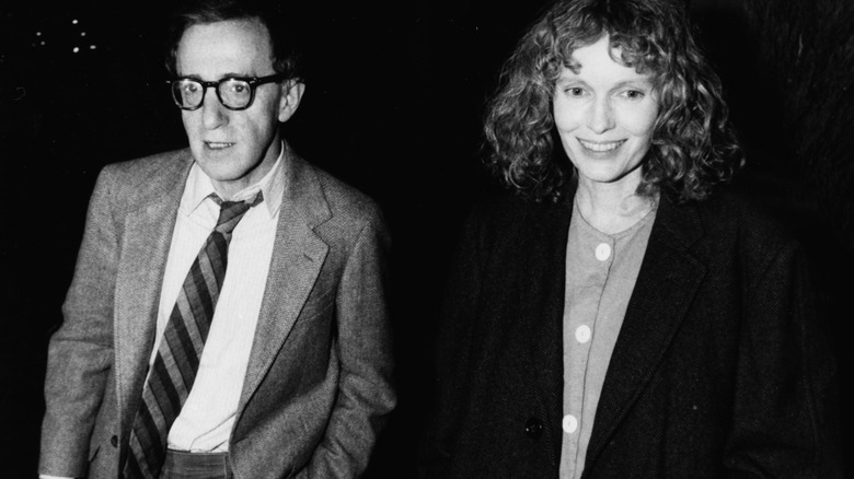 Woody Allen and Mia Farrow