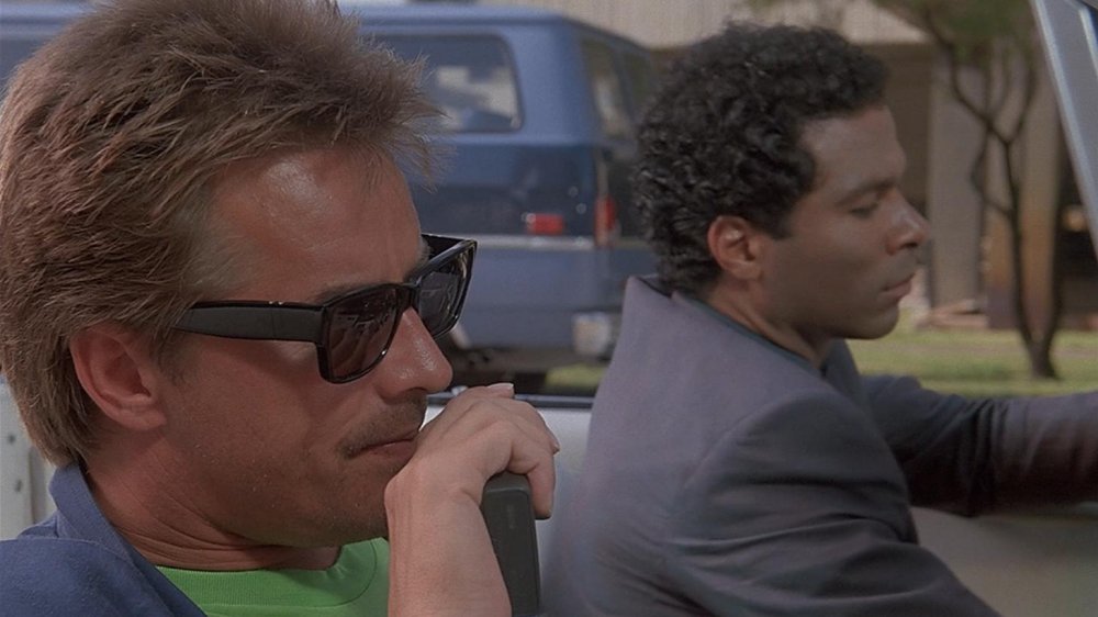 Don Johnson and Philip Michael Thomas in Miami Vice