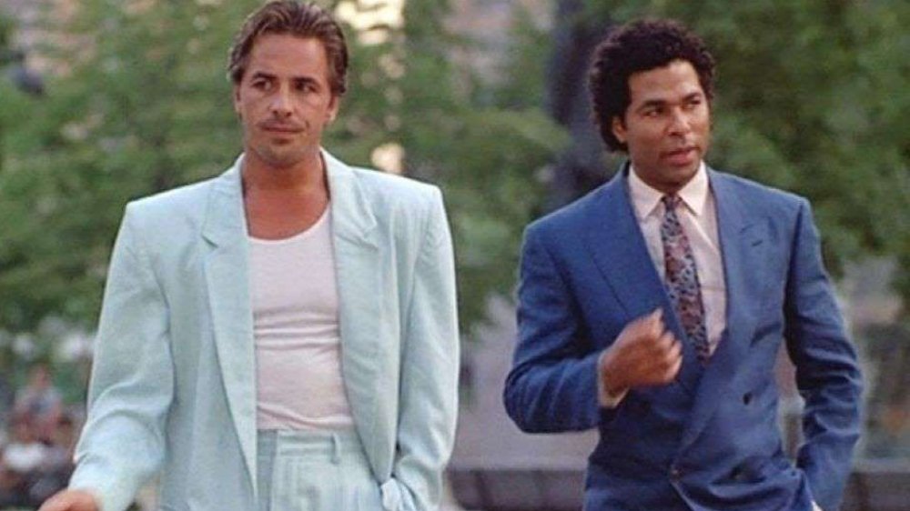 Don Johnson and Philip Michael Thomas in Miami Vice