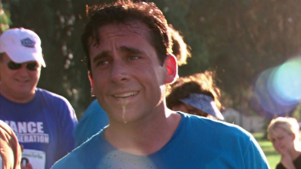 Steve Carell as Michael Scott in The Office