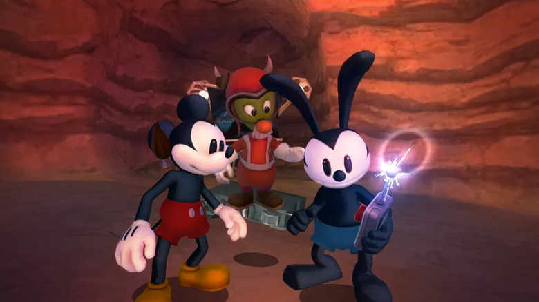 Mickey with Oswald