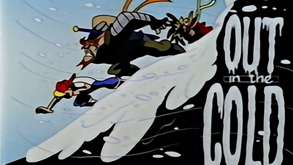 "Out in the Cold" title card in Mighty Max