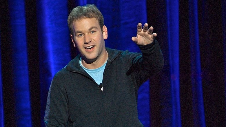 Mike Birbiglia performing in his first special, "What I Should Have Said Was Nothing"