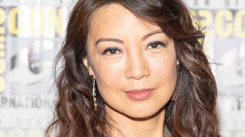 Ming-Na Wen posing for the camera