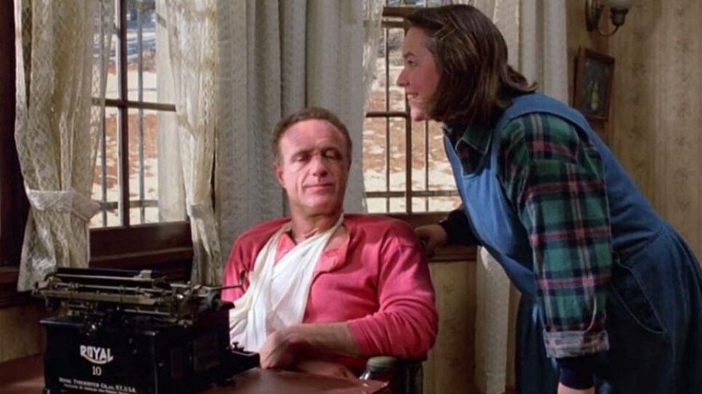 James Caan and Kathy Bates in Misery