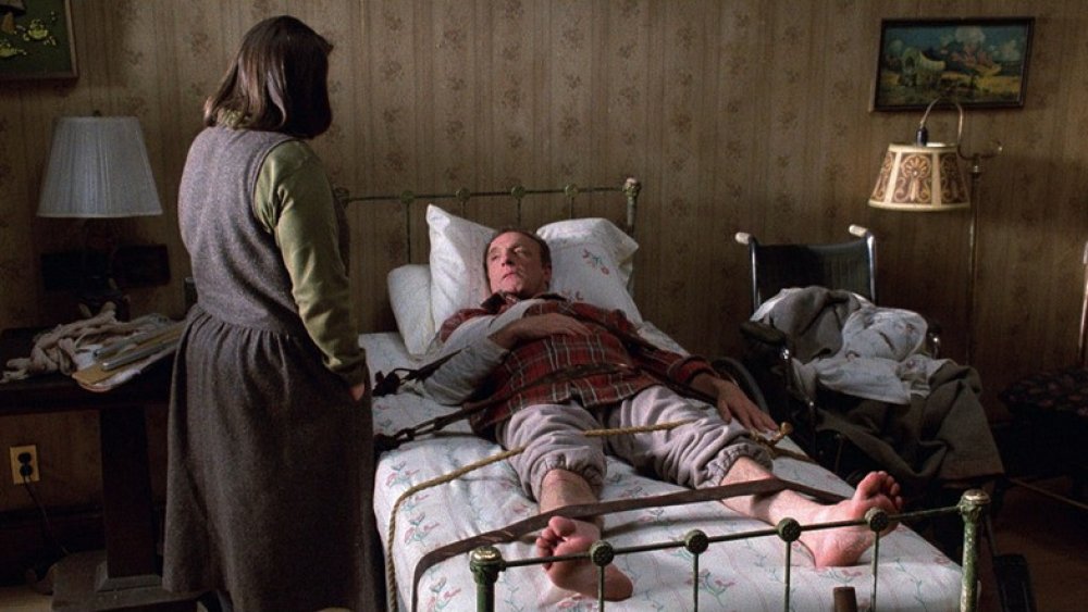 Kathy Bates and James Caan in Misery