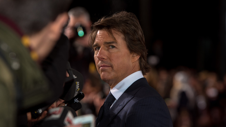 Tom Cruise at a premiere