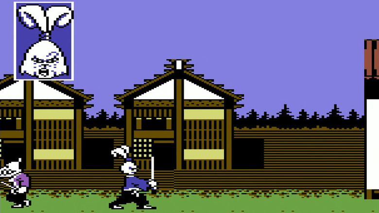 Miyamoto Usagi holding his sword