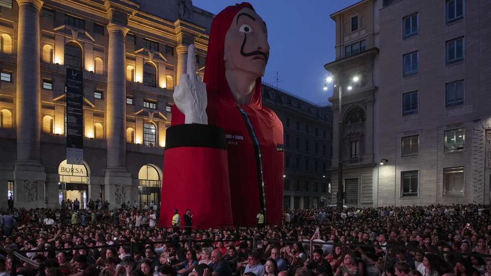 Money Heist Italian screening