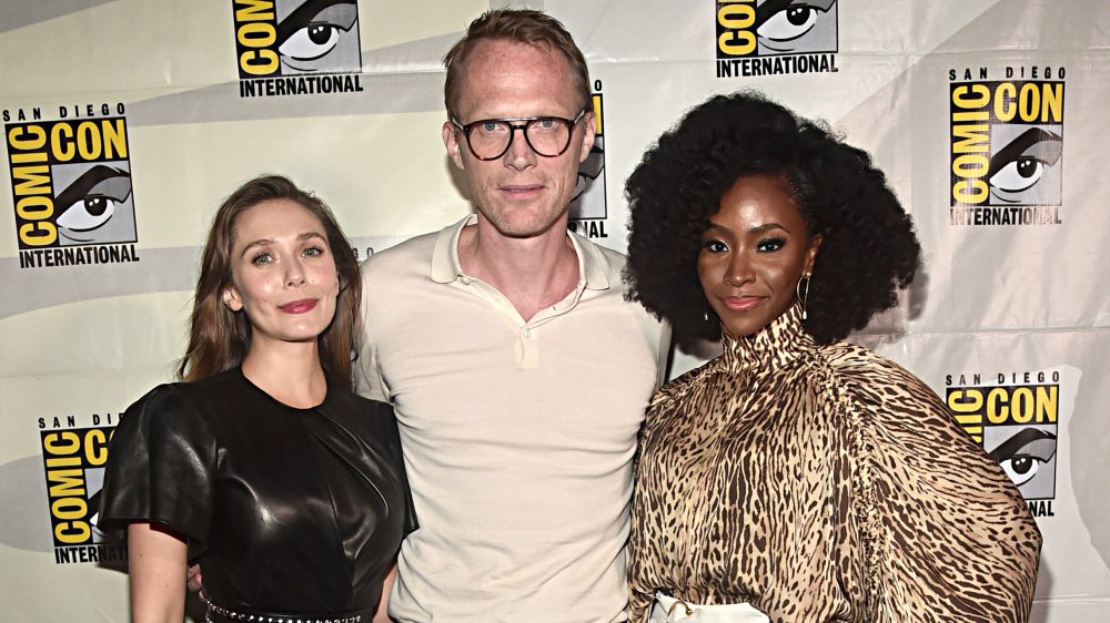 Elizabeth Olsen, Paul Bettany, and Teyonah Parris