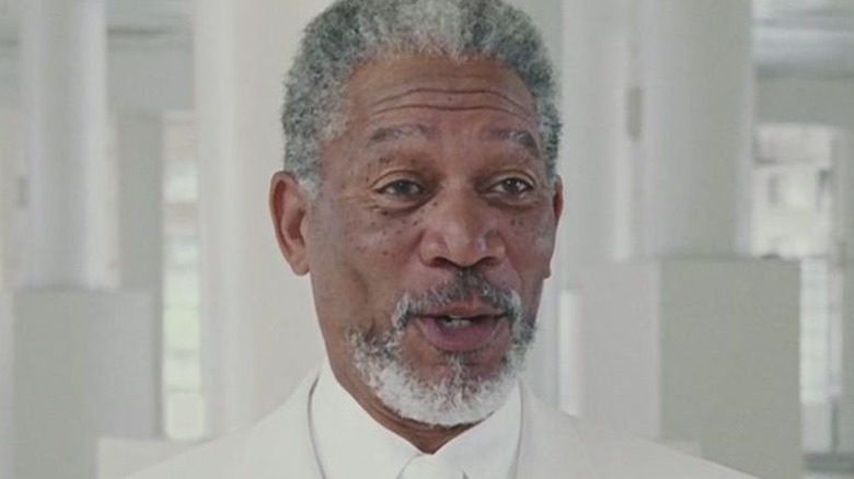 Morgan Freeman as God Bruce Almighty