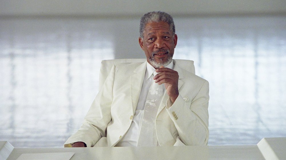 Morgan Freeman as God in Bruce Almighty