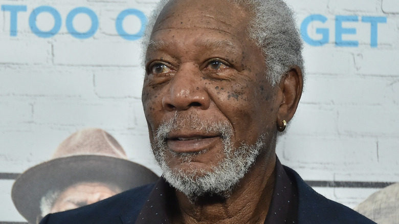 Morgan Freeman Going in Style premiere