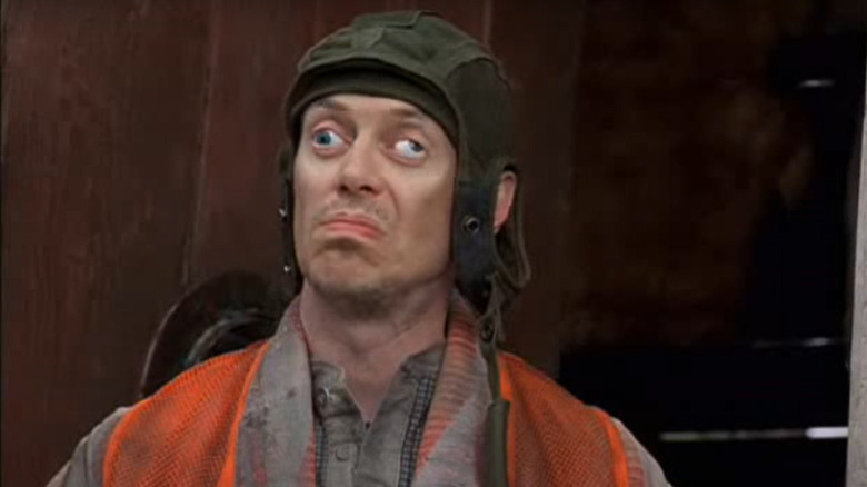 Steve Buscemi with crazy eyes