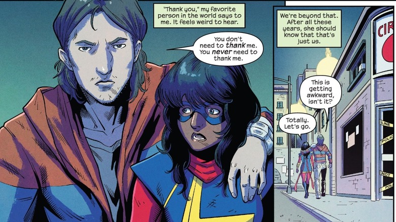 Kamala Khan and Bruno Carrelli