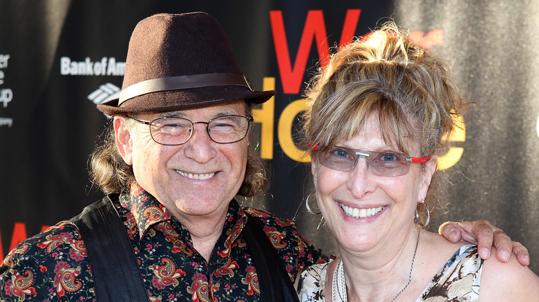 Joel Zwick and wife smile