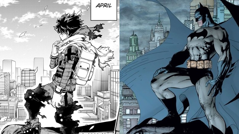 Deku and Batman