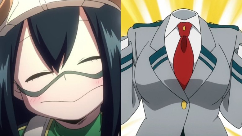 Tsuyu and Toru, My Hero Academia