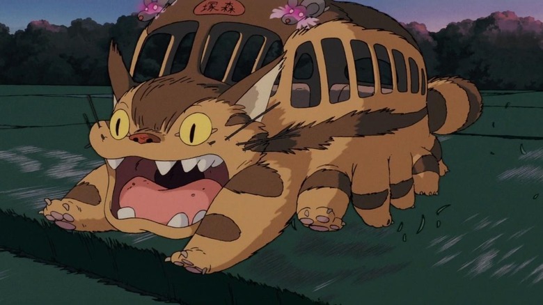 Catbus running