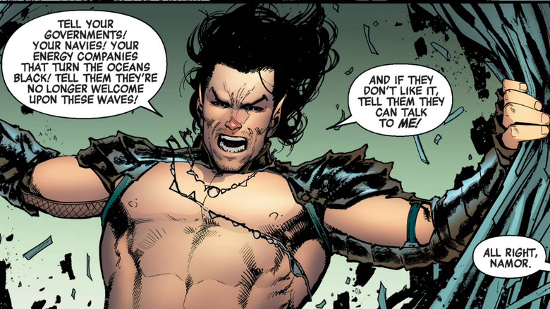 Namor once again threatening the surface world