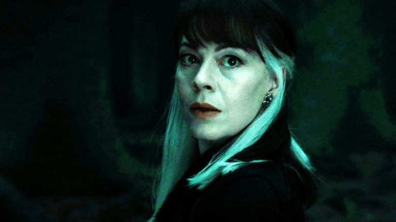 Narcissa Malfoy looking serious