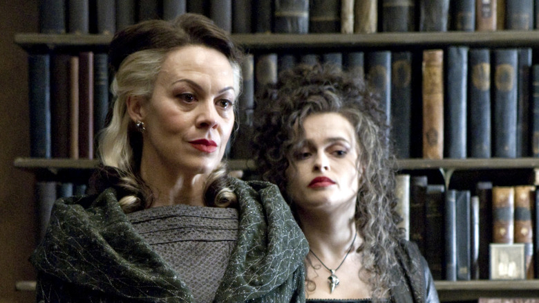 Narcissa Malfoy with Bellatrix