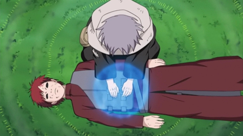 Granny Chiyo revives Gaara