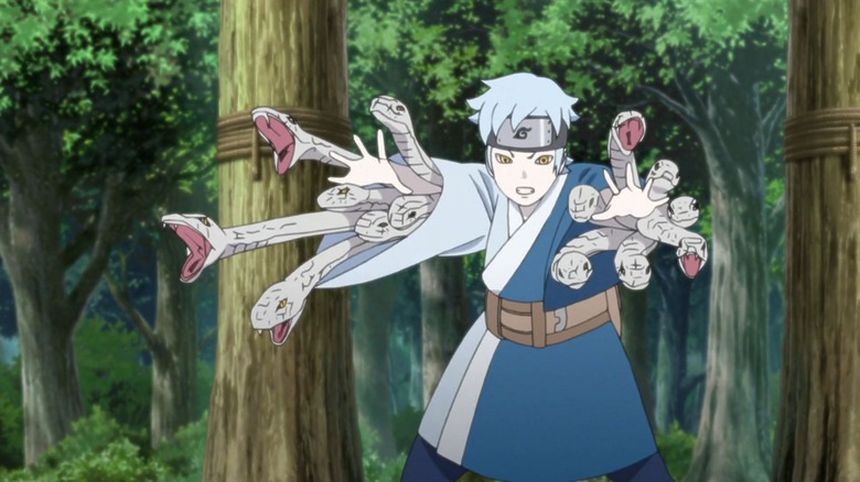 Mitsuki snake arms, Boruto