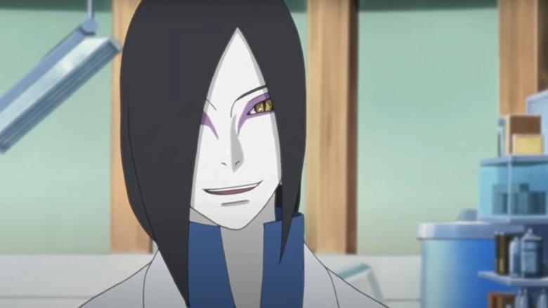 Orochimaru talks to Mitsuki