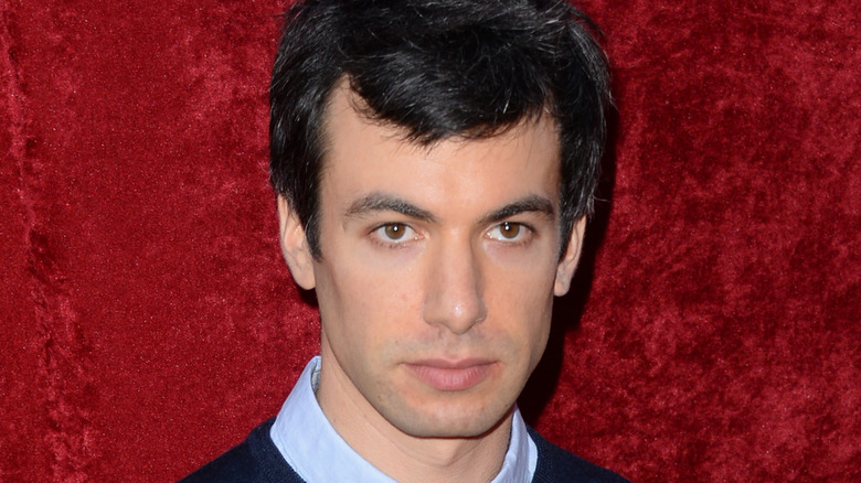 Nathan Fielder stares