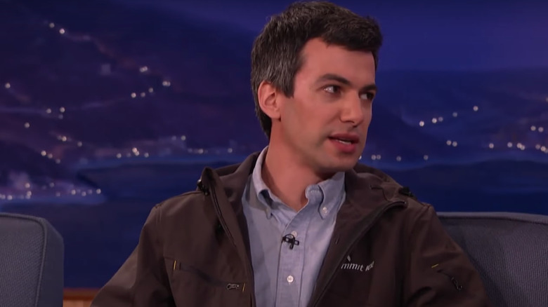 Nathan Fielder wearing Summit Ice