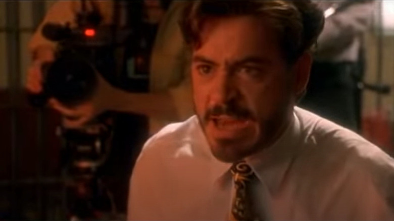 Robert Downey Jr. interrogation scene