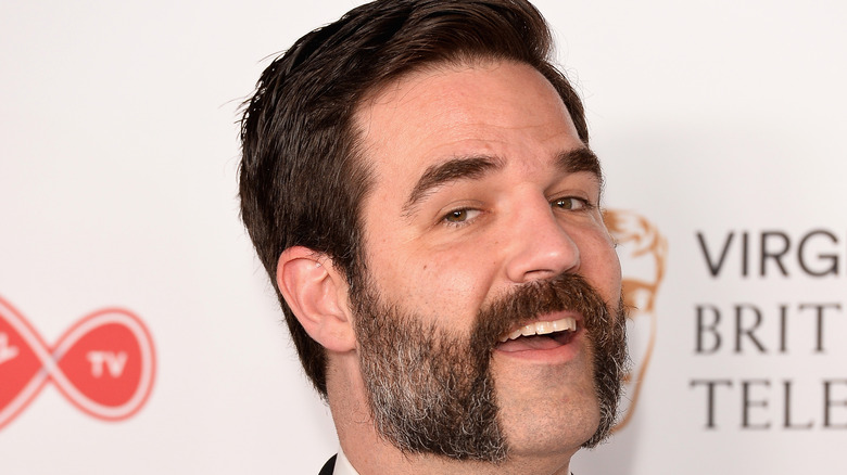 Rob Delaney smiling