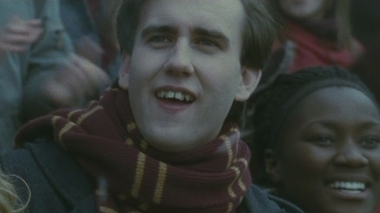 Neville at a quidditch match