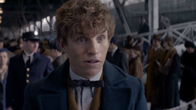 Newt Scamander arriving to New York City