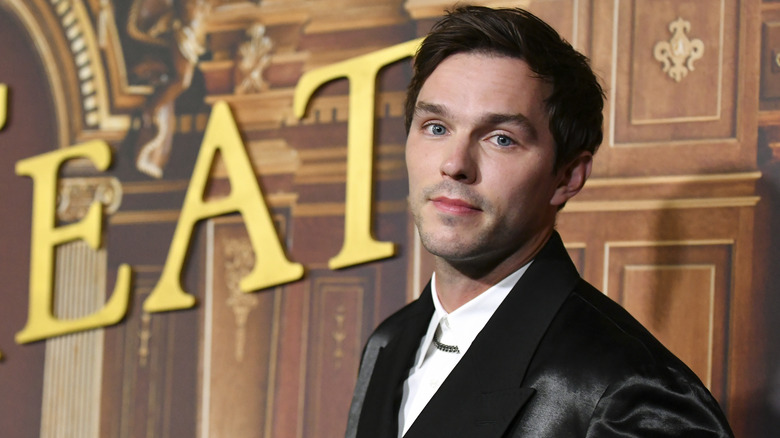 Nicholas Hoult on the red carpet