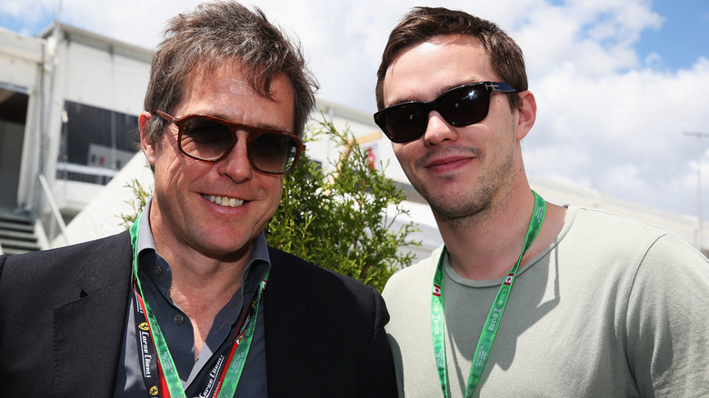 Nicholas Hoult and Hugh Grant