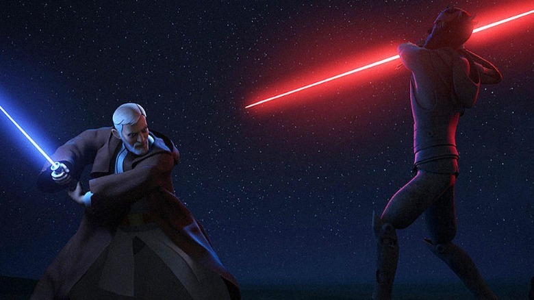 Obi-Wan and Darth Maul