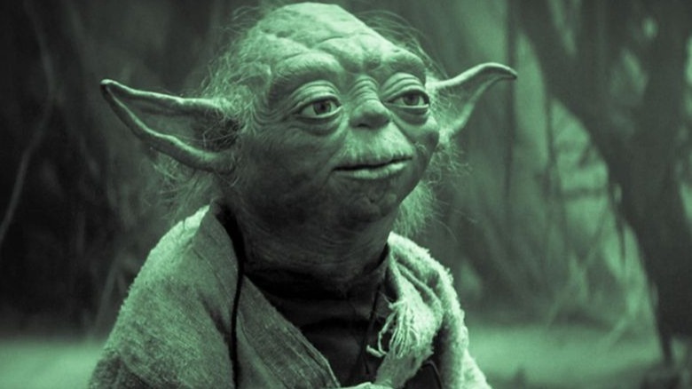 Yoda talking