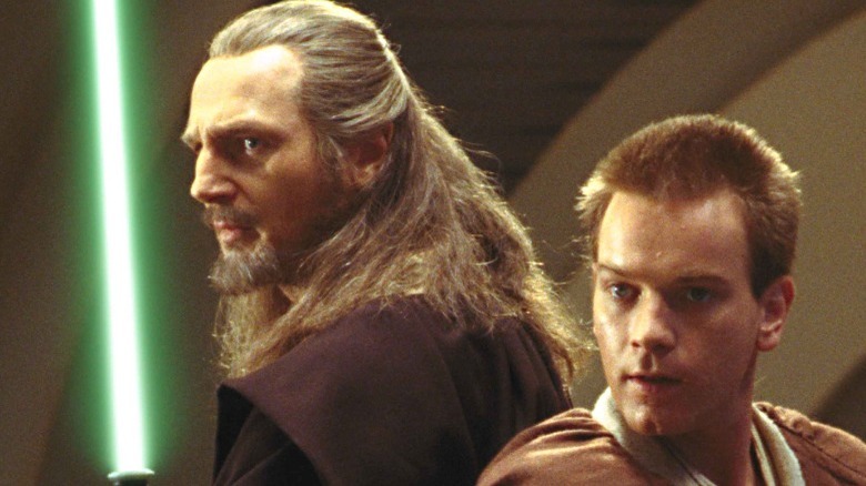 Qui Gon and Obi-Wan