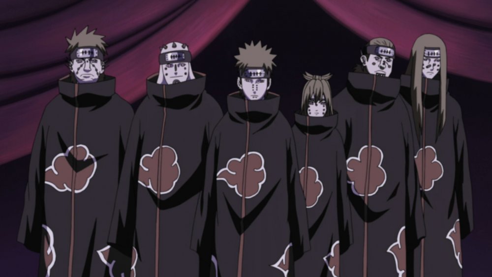 Tha Akatsuki in Naruto