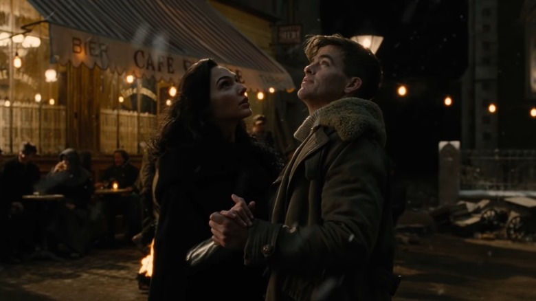 Diana Prince and Steve Trevor dancing