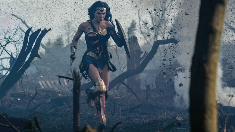 Wonder Woman running