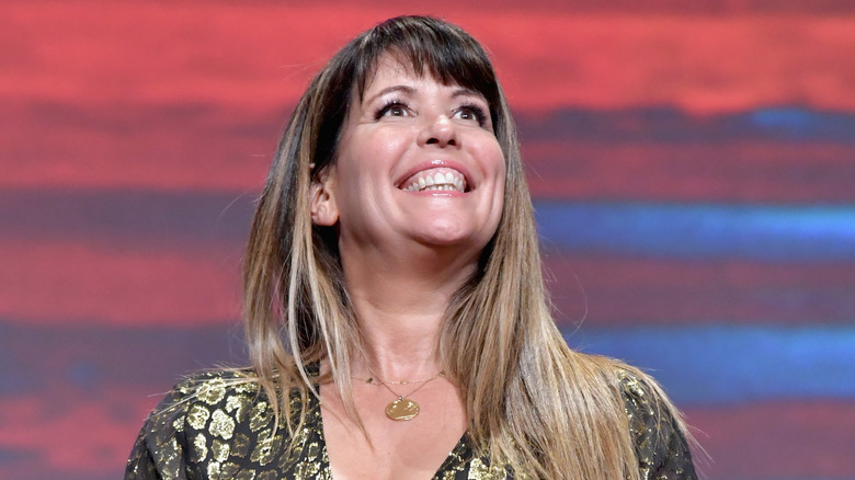 Patty Jenkins smiling