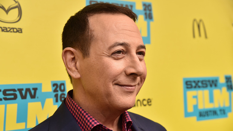 Paul Reubens smiling