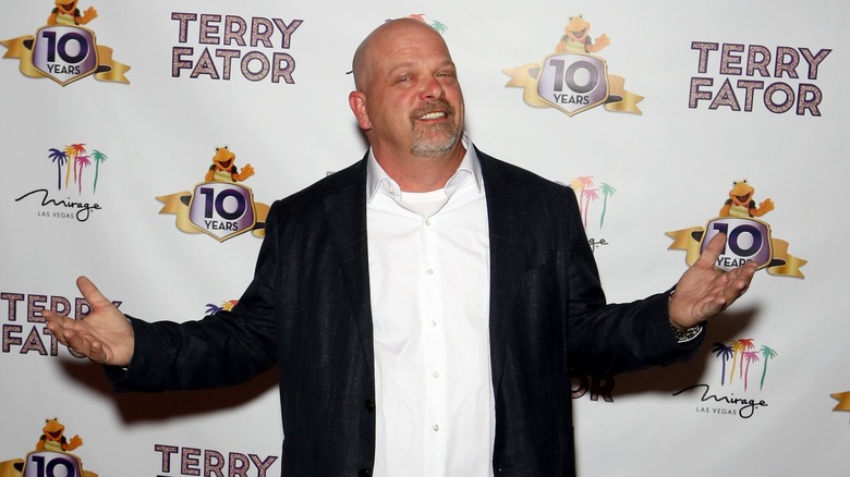 Rick Harrison posing