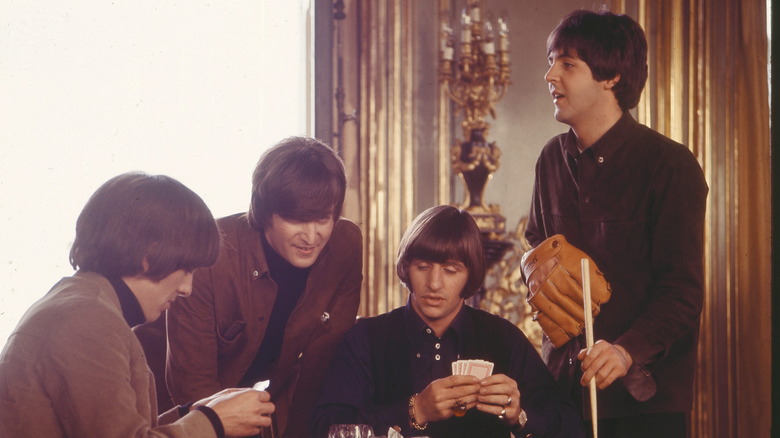 The Beatles playing cards 