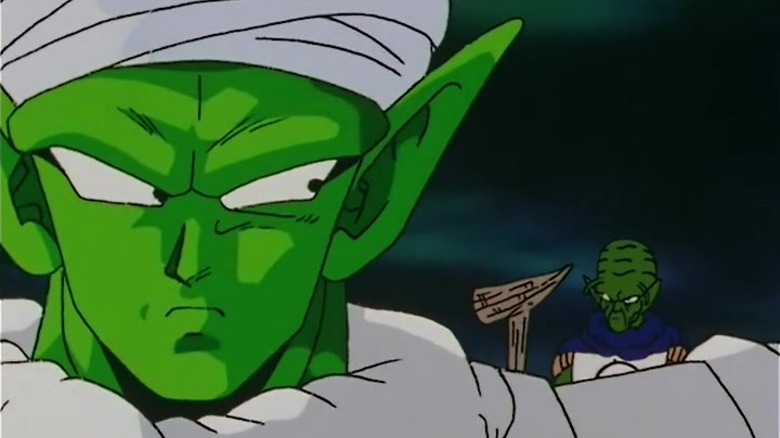 Piccolo looks back at Kami