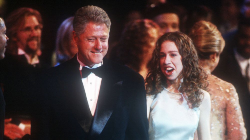 Bill Clinton and Chelsea Clinton