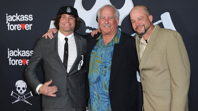 Poopies at the Jackass Forever premiere